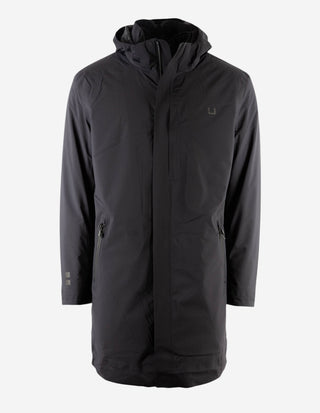 Black Storm Coat Ytterrock Svart