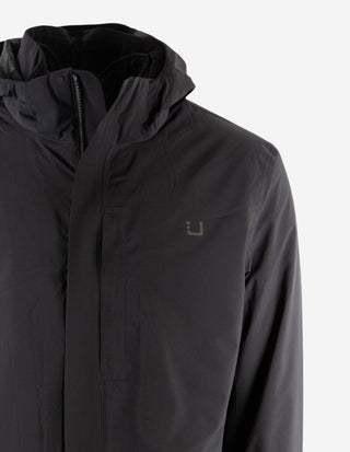 Black Storm Coat Ytterrock Svart