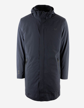 Black Storm Coat Ytterrock Navy