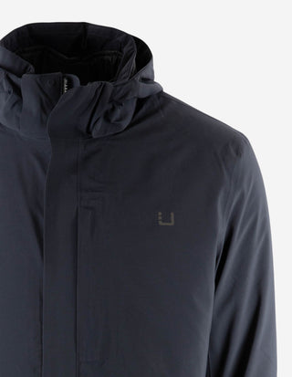 Black Storm Coat Ytterrock Navy