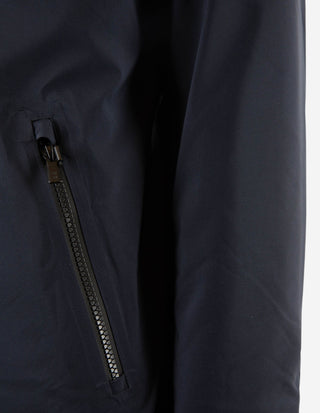 Black Storm Coat Ytterrock Navy