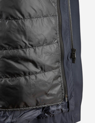Black Storm Coat Ytterrock Navy