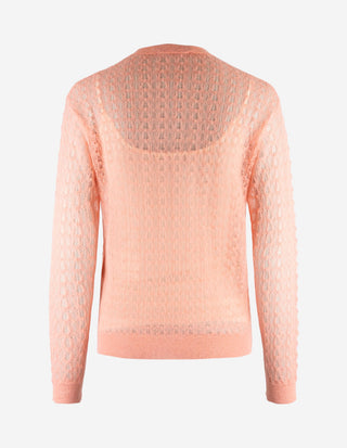 Palato Knitted Top Tangerine