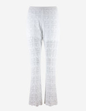 Crochet Trousers Bianco