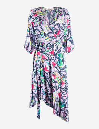 Eloise Midi Dress Fantasia Orchid