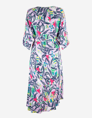 Eloise Midi Dress Fantasia Orchid