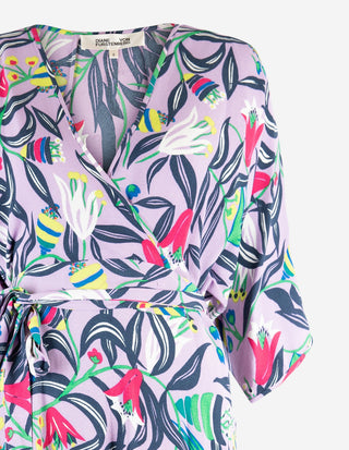 Eloise Midi Dress Fantasia Orchid
