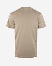 Crew Neck Pima Gråbeige