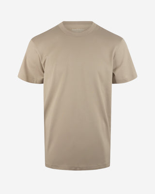 Crew Neck Pima Gråbeige