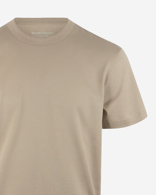 Crew Neck Pima Gråbeige