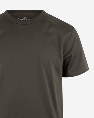 Crew Neck Pima Mörkgrå