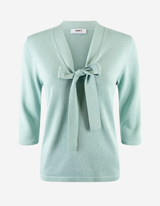 Stella Top With Bow Minty