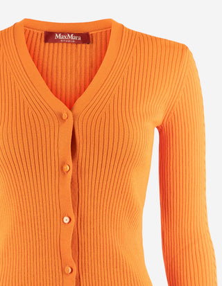 Oceania Cardigan Arancione
