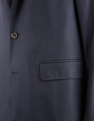 Roma Kavaj Flanell Navy