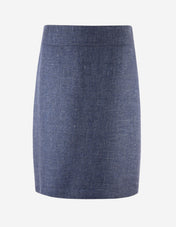 Sivan Skirt Linnen Navy