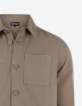 Barbour Overshirt Olivgrön