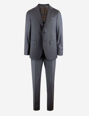Aida Timeless Connoisseur Wool Suit Navy Blue