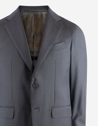 Aida Timeless Connoisseur Wool Suit Navy Blue