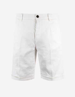 Osaka Shorts Linne Bomull Vit