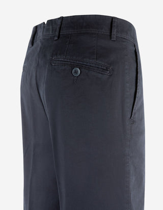 Shorts Bomull Stretch Navy
