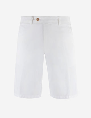 Shorts Bomull Stretch Vit