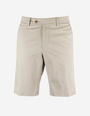 Shorts Bomull Stretch Ljusbeige