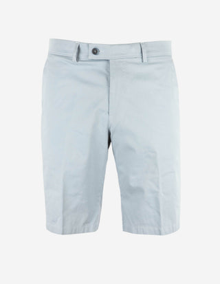 Shorts Bomull Stretch Ljusblå