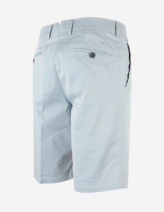 Shorts Bomull Stretch Ljusblå
