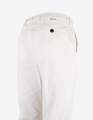 Chinos Ströms Bomull Stretch Benvit