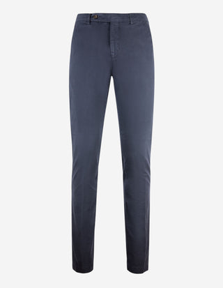 Chinos Ströms Bomull Stretch Navy