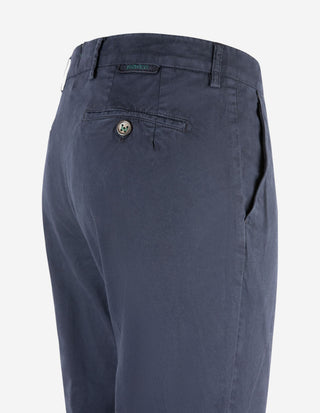Chinos Ströms Bomull Stretch Navy