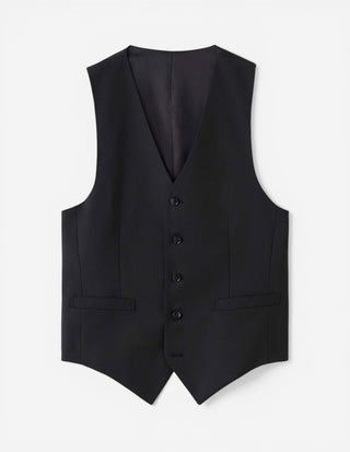 Wayde Waistcoat Suit Mix & Match Black