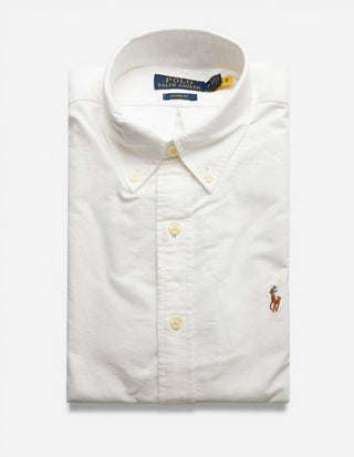 Custom Fit Oxford Skjorta Vit