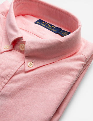 Custom Fit Oxford Skjorta Rosa