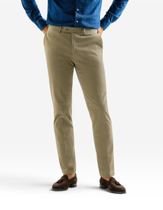 Chinos Regular Fit Bomullscanvas Beige