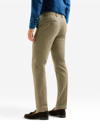 Chinos Regular Fit Bomullscanvas Beige