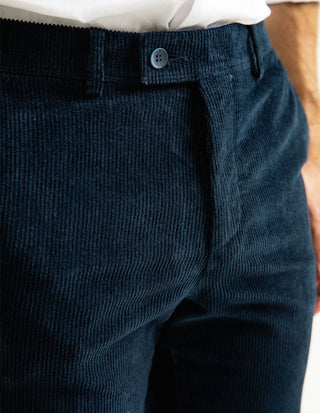 Manchesterbyxa Regular Fit Navy