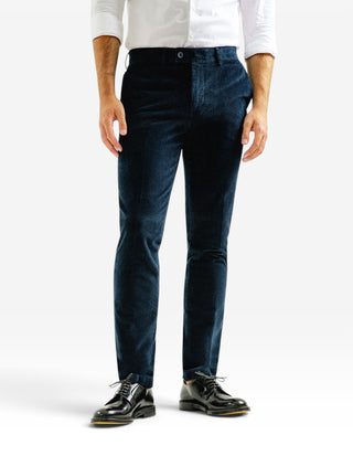Manchesterbyxa Regular Fit Navy