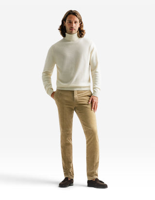 Manchesterbyxa Regular Fit Beige