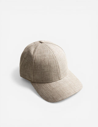 Sport Cap Linen Khakigrön