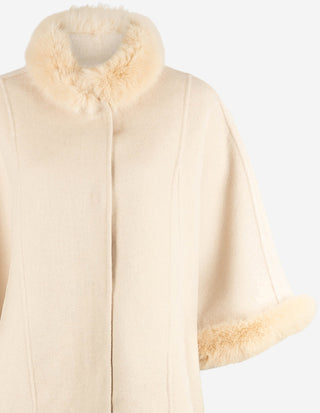 Damini Cape Ull Beige