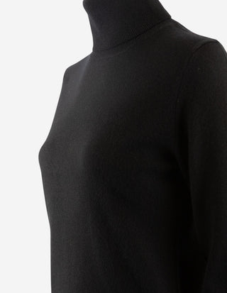 Sabina Polotröja Cashmere Svart