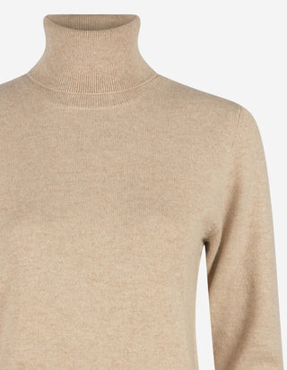 Sabina Polotröja Cashmere Beige
