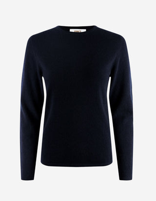 Simone Tröja Cashmere Dk Navy