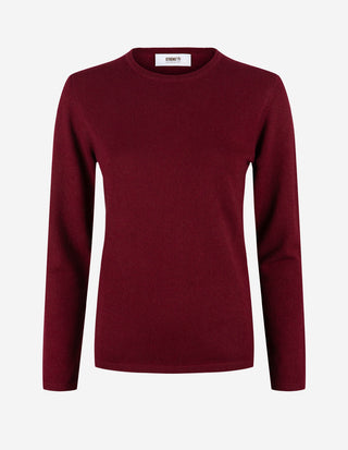 Simone Tröja Kashmir Burgundy