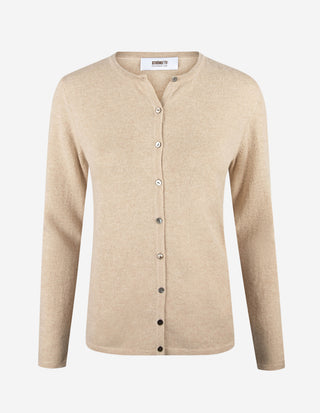 Sandy Cardigan Kashmir Beige