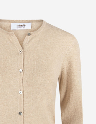 Sandy Cardigan Kashmir Beige