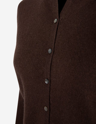 Sandy Cardigan Kashmir Brun