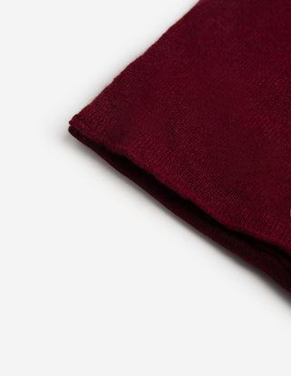 Halsduk Kashmir Burgundy