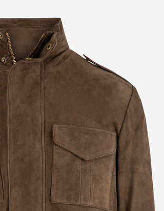 Traveller Field Jacket Getmocka Mörkbrun